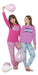 Girls' Heart Print Pajama Set Ages 4 to 16 - Piache Piu 608 2