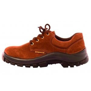 Zapato De Cuero Top Nobuck Marrón,pta. Acero,t:47  Worksafe 0