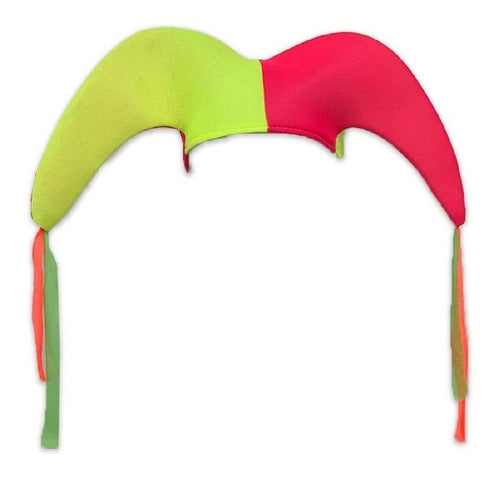 Scraff Gorro Arlequin 3 Puntas Multic. Fluo 0