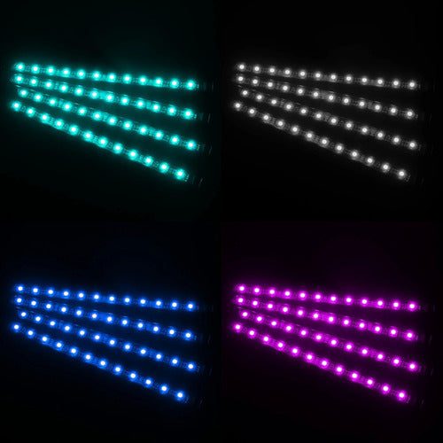 Lux Led RGB Interior LED Strip Module with Remote Control 12V 1