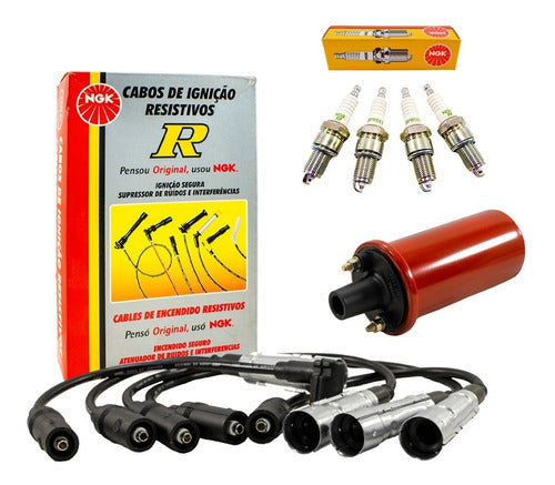 NGK Kit Bobina+Cables+Bujia VW Carat Quantum Ford Galaxi 91/93 0