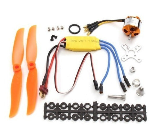 Kit Avion Rc Motor Variador Aspa Etc Ph Ventas 1