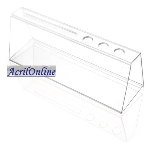 Set of 10 Acrylic Brochure Holders 15x20 Fact Acrilonline 7