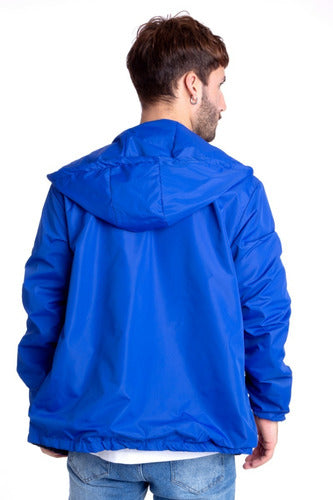 Men's Waterproof Windbreaker Jacket with Hood - Style 726 26