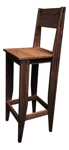 Sajo High Stool Wooden Bench 75cm Dining Offer 1