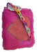 Las Lolas Plush Coin Purse with Pom-Pom and Zipper 2