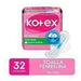Pack of 6 Units Kotex T.Femeninas Normca 32 Un Feminine Towels 0