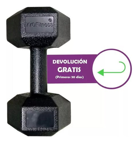 770 Store Hexagonal Dumbbell 3kg 5