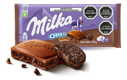 Milka Oreo Brownie Chocolate Tablet 100g 1