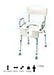 Massuar Shower Chair Toilet Elevation with Backrest 2