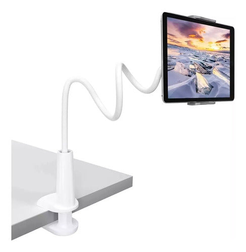 JTA STORE TECHNOLOGY Adjustable Tablet Holder with Clamp for Bed, Desk, Table 0