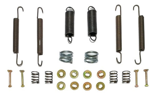 Kit Juego Anclajes Y Resortes Freno Fiat 600 - Jj 62809 0