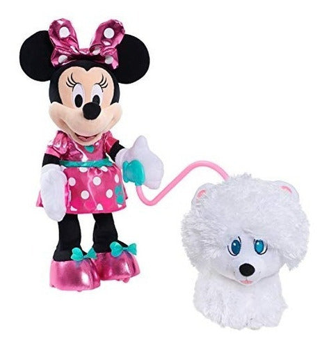 Minnie Walk & Play Puppy Feature Plush 0