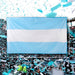 Bandera Argentina Mundial Con Logo 145 X 90cm X 1 Unid 1