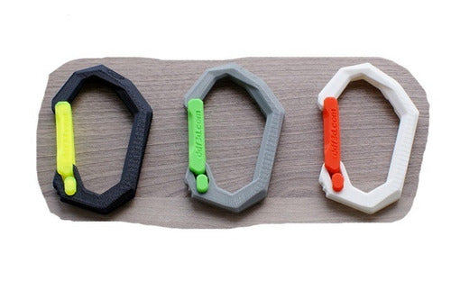 Full3d Reinforced Automatic Plastic Carabiner - Beautiful Colors 0