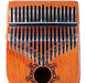 Kalimba Piano De Dedo Standard Mahogany 17 Teclas 7