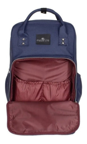 Materlina Maternal Backpack with Front Pocket and Changing Pad 1