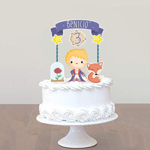 Cake Topper Personalizado Adorno Torta Pequeño Principito 1