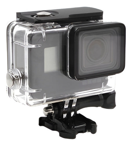 Para Gopro Hero 5 6 Caja Impermeable Buceo Cubierta Protecto 0