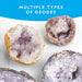 National Geographic Break Open 10 Premium Geodes - Includes Glasses, Detailed Learning Guide, and Screen Support 3