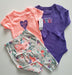 Carter's Baby Girl Long Sleeve and Short Sleeve Bodysuit and Pant Set 6m 1