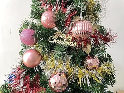 Bolas Para Arbol De Navidad X25u./ 6cm/ Rosa 3