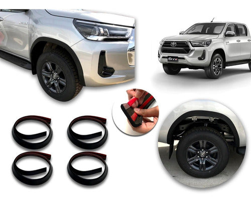 Burlete Caja Portón Kit De Sellado Hilux Toyota 2020 Kenny 7