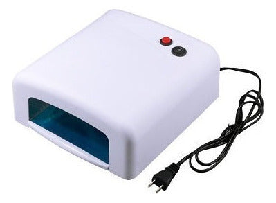 Pro Nail Dryer 36W LED UV Acrylic Curing Kit 4