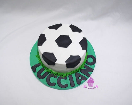 SS GOURMET Football Cake Messi Themed 1