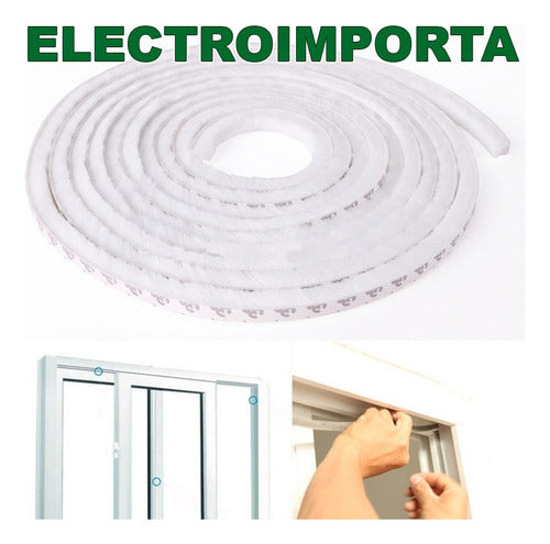 Burlete Fieltro Para Puertas Ventanas Autoadhesivo 5 Metros 1