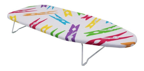 Kleine Foldable Reinforced Ironing Board - Premium Metal + Wood 0