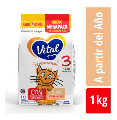 Vital Leche De Formula Vital 3 Pouch X1kg 1