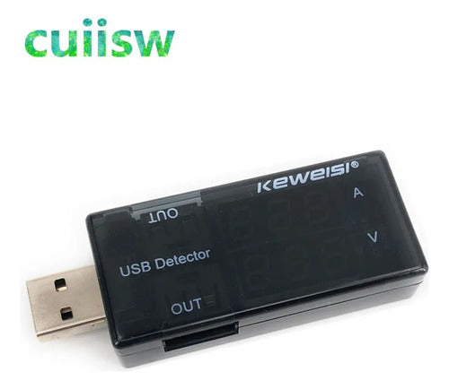 KEWEISI KWS-10VA USB Load Tester - Voltmeter Ampermeter 1