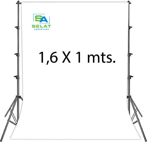 SELAT ARGENTINA Pantalla Proyector Lona Blanca Mate Front 1.20 X 1.5mtrs 5