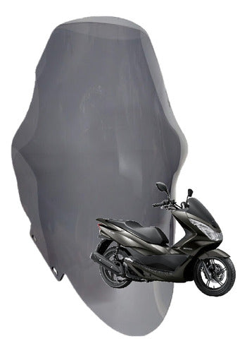 Bolha Alta  Honda Pcx  16/18 Fumê 0