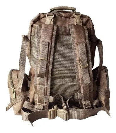 Large Camouflaged Tactical Backpack 65 Liters Military Trekking 21