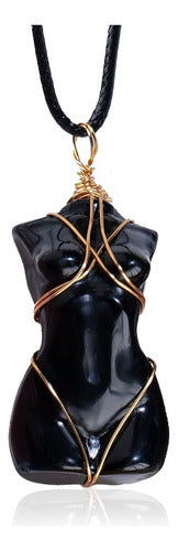 Apengshi Natural Black Obsidian Crystal Carved Model Size  0