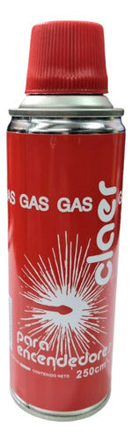 Claer Gas Para Encendedores 250cm3 - 140g 1