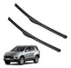 Kit 2 Front Flex Rubber Windshield Wiper Blades Trail Blazer 2012 to 21 0