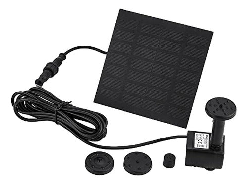 OCGIG Solar Water Fountain Pump with Panel, 8 Nozzle Kit 0