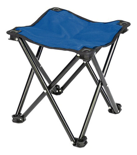 Small Reinforced Resistant Camping Bench Chair 0