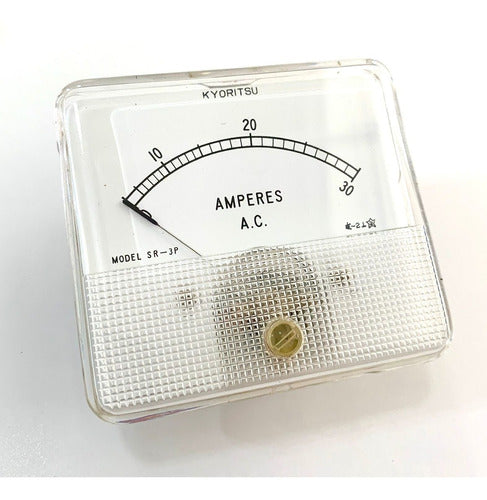 Amperímetro Analógico 0 A 30a Model: Sr-3p Original Kyoritsu 1