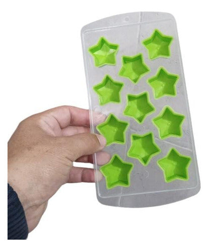 SM BAZAR Star-Shaped Silicone Ice Cube Trays 6