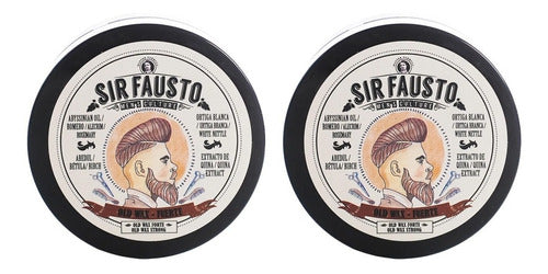 Sir Fausto Men's Old Wax Strong Hold Hair Wax 200ml 0