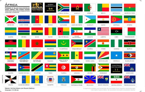Etiquetas Adesivas Para Folhas De Coin Holder Com 307 Países 3