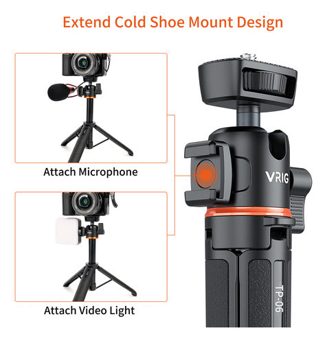 TriPod TriPod Tp-06 Stick Cold Portable Live Rotatable 3