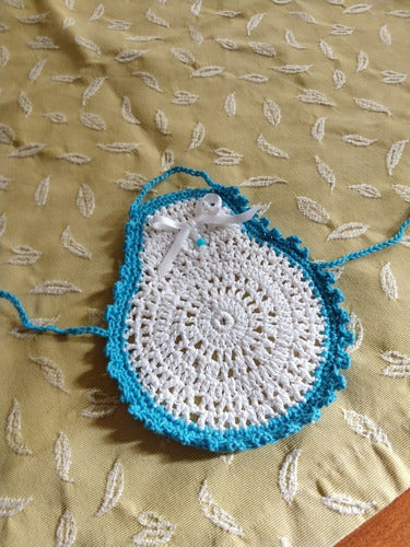 Crochet Wine Bottle Apron 0