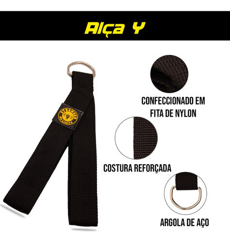 Alça Y Neoprene Para Pilates 1