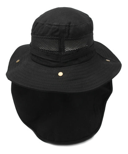 Australian Fishing Hat with Neck Flap - Elástica Brand 16