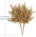 Cattree Christmas Artificial Plants Decoration - Gold Eucalyptus for Home 4